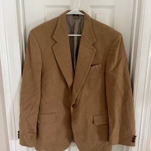 Men's Tan Blazer - Elegant Style